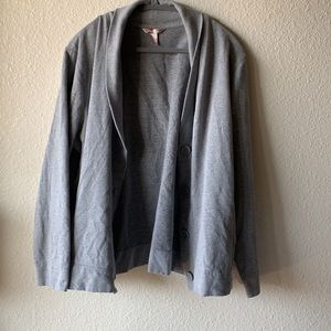 White Stag gray cardigan